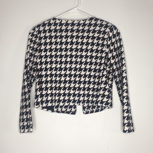 Forever 21 Sweaters - Houndstooth cropped cardigan Forever 21 Sweaters - Houndstooth cropped cardigan